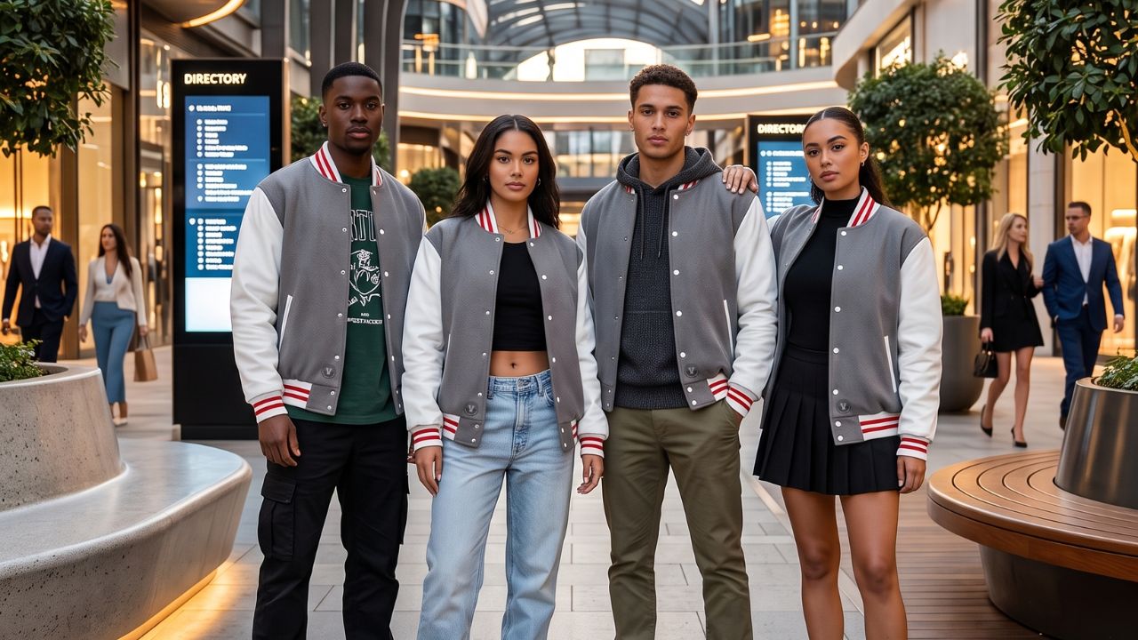 Design Varsity Jackets Gray And White Varsity Jackets Urban Style