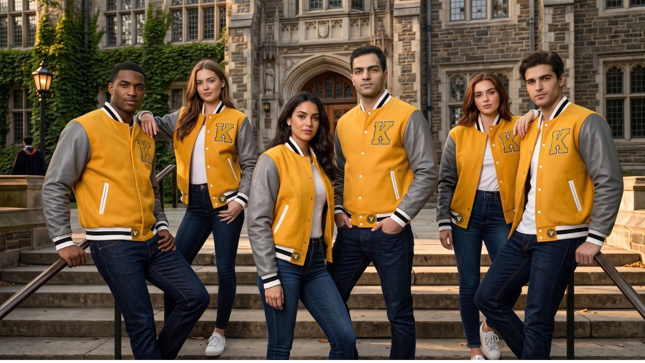 Design Varsity Jackets varsity jackets for influencer collaborations
