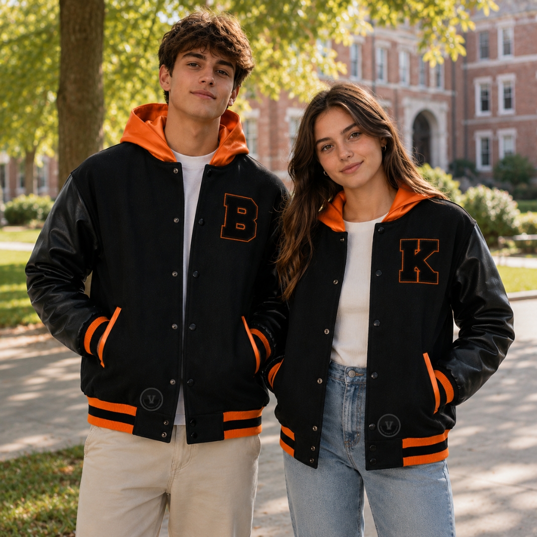 Varsity Jackets For Siblings Matching Outfits