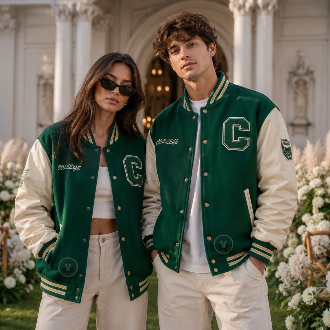 Varsity Jackets For Wedding Photoshoots
