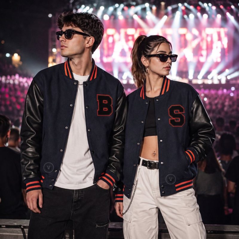 Varsity Jackets In Pop Music Concerts