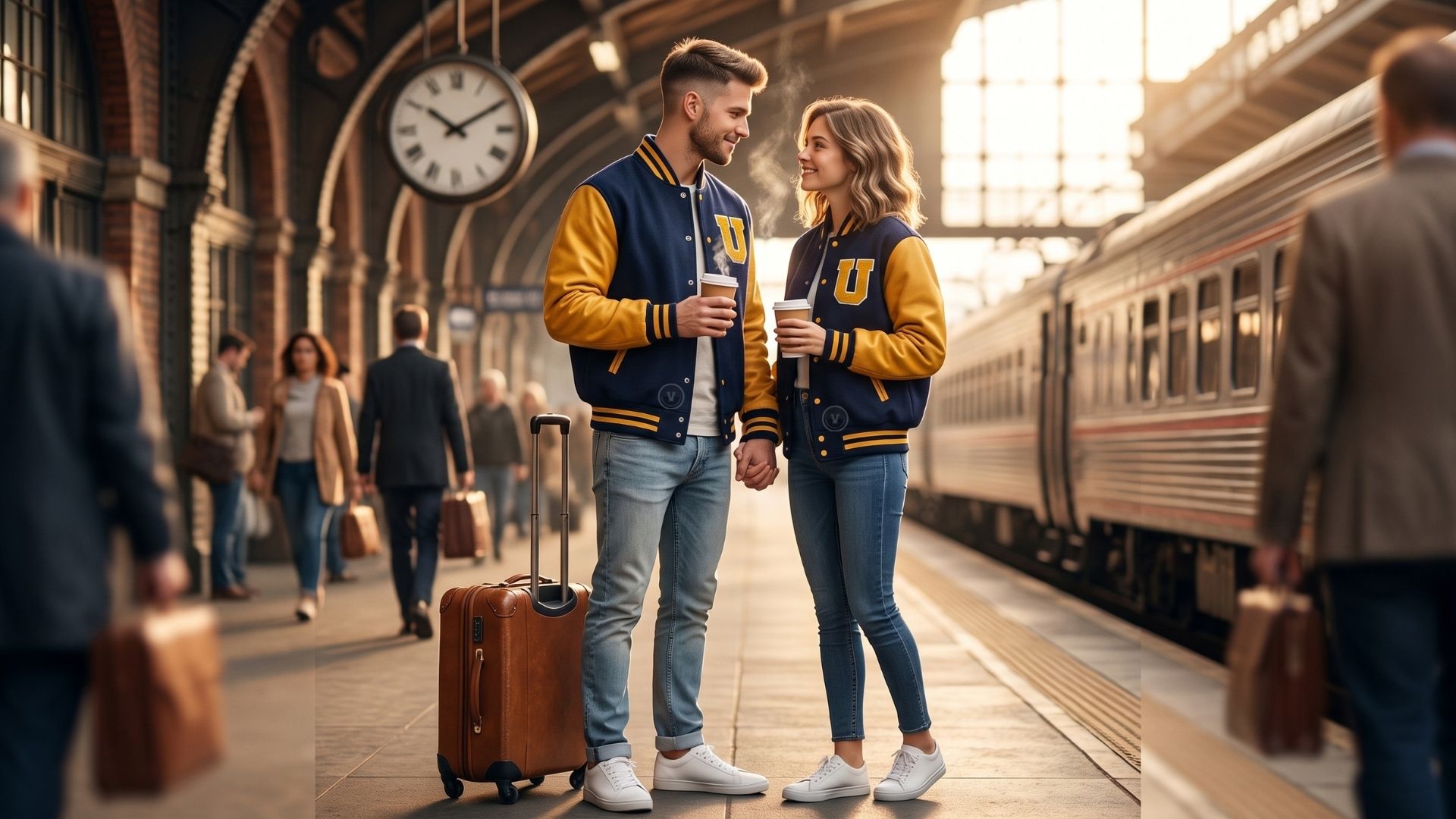 Varsity Jackets Long Distance Couples Gifts