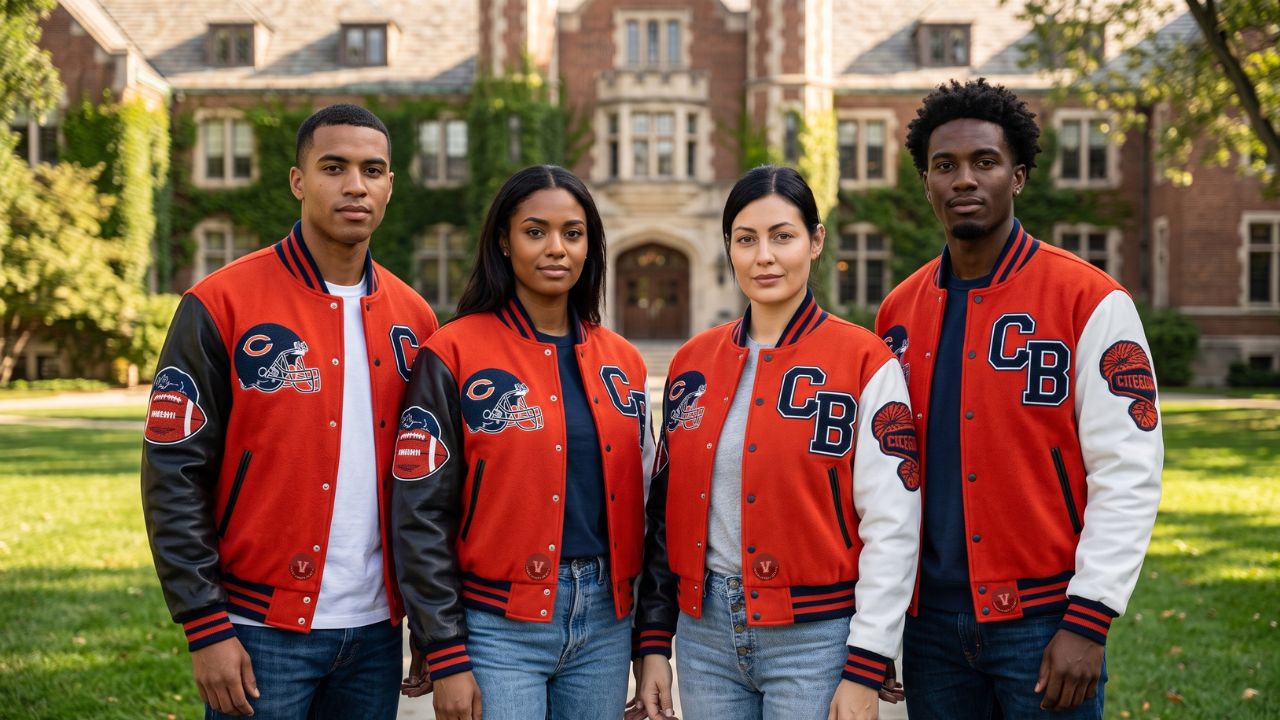 Varsity Jackets With Designer Patches