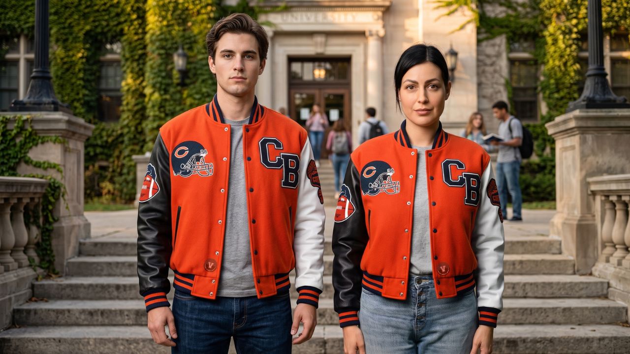 Varsity Jackets With Designer Patches