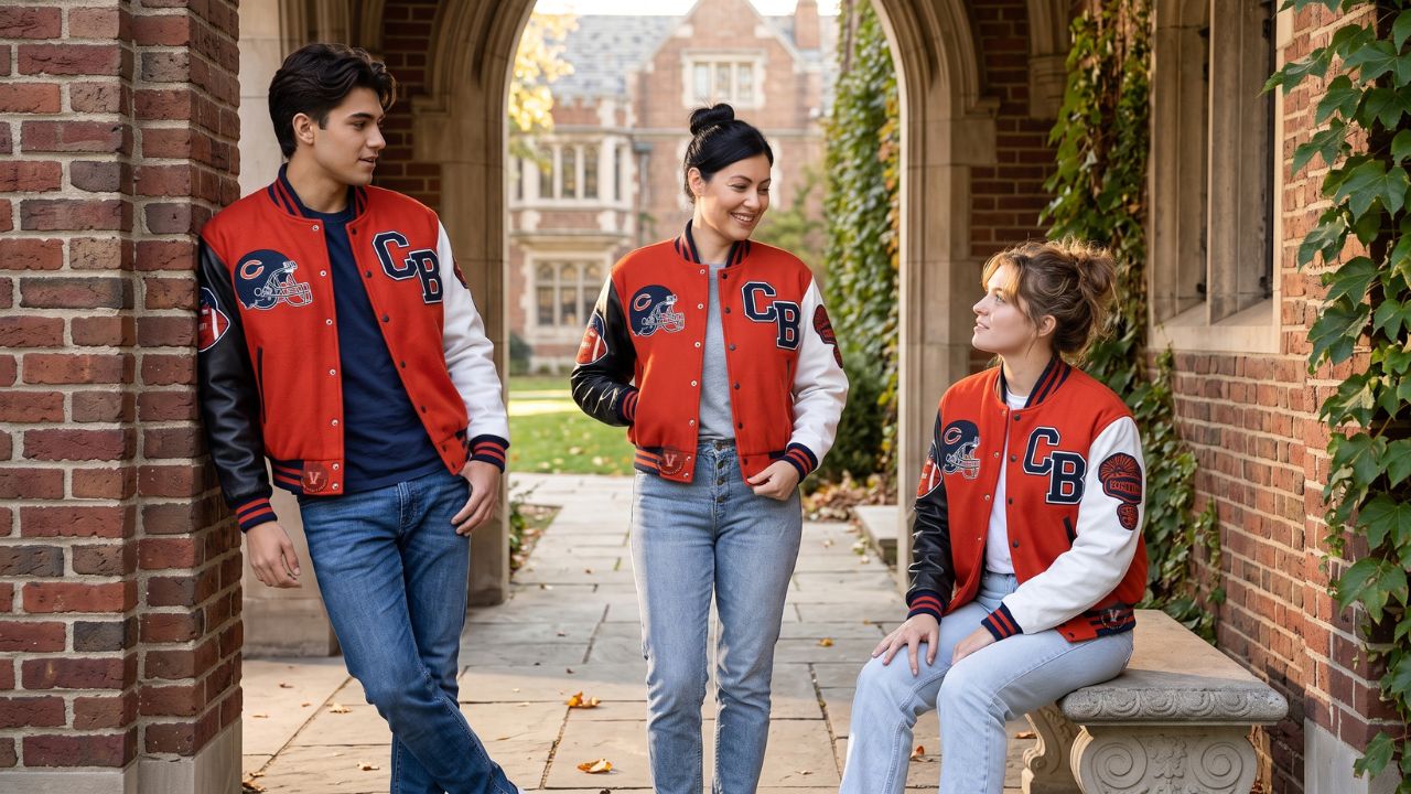 Varsity Jackets With Designer Patches