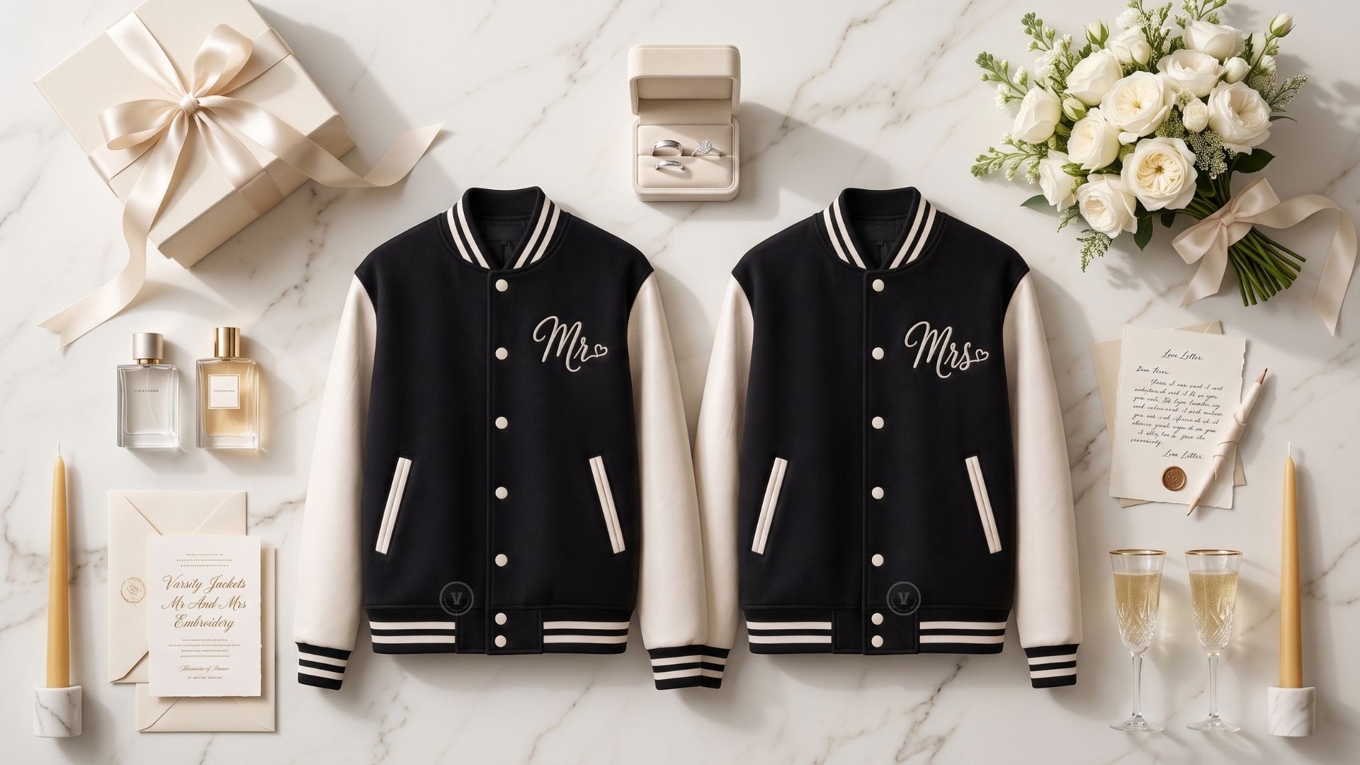 Varsity Jackets Mr And Mrs Embroidery