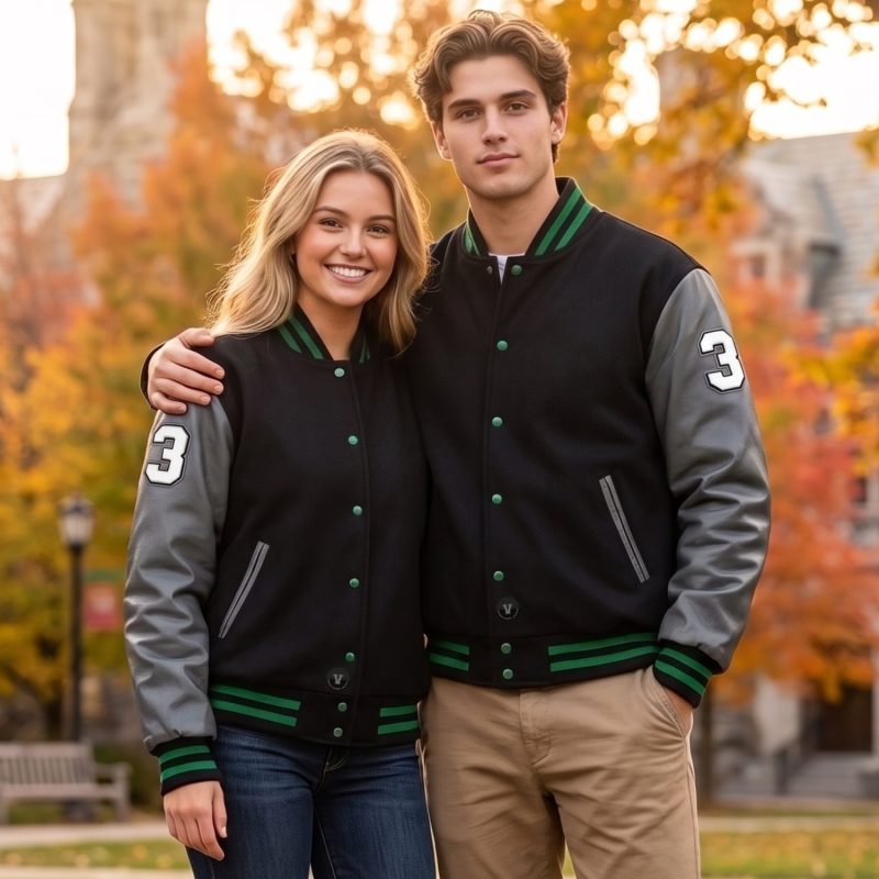 Varsity Jackets as Anniversary Gifts for Couples