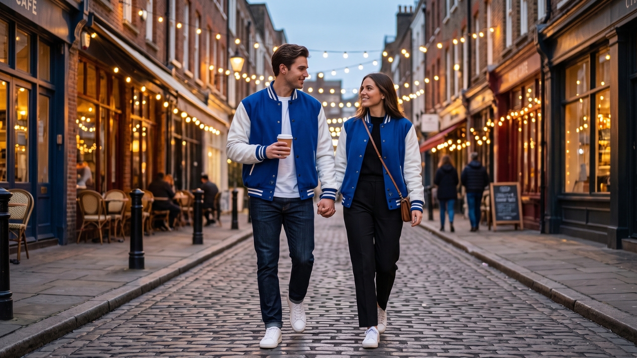 Varsity Jackets for Casual Date Night Outfits