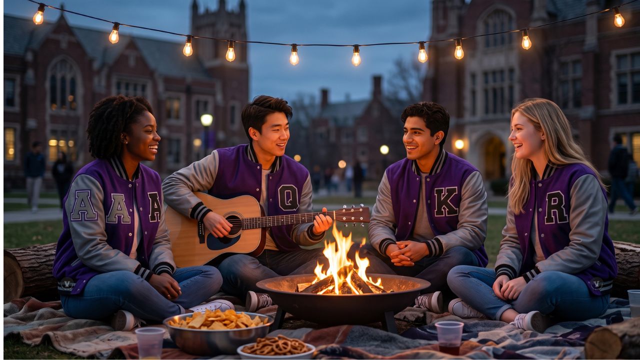 Varsity Jackets for College Parties Casual Look