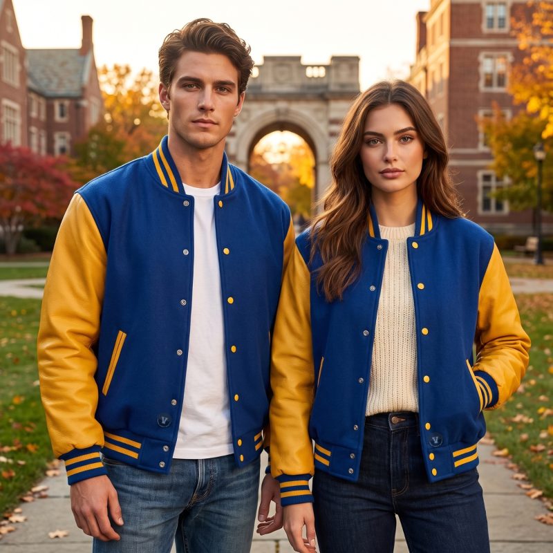 Varsity Jackets for Commuting Work Outfits