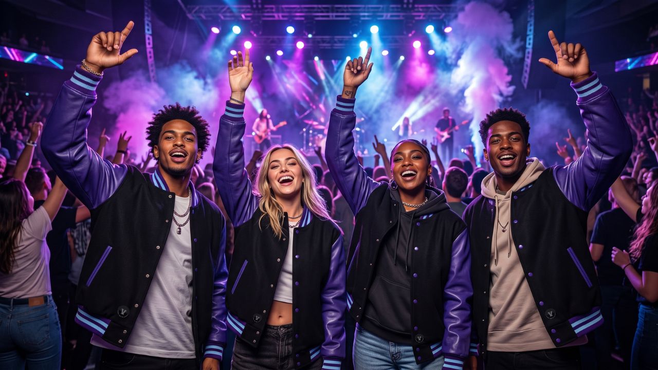 Varsity Jackets for Concerts Stylish Outerwear