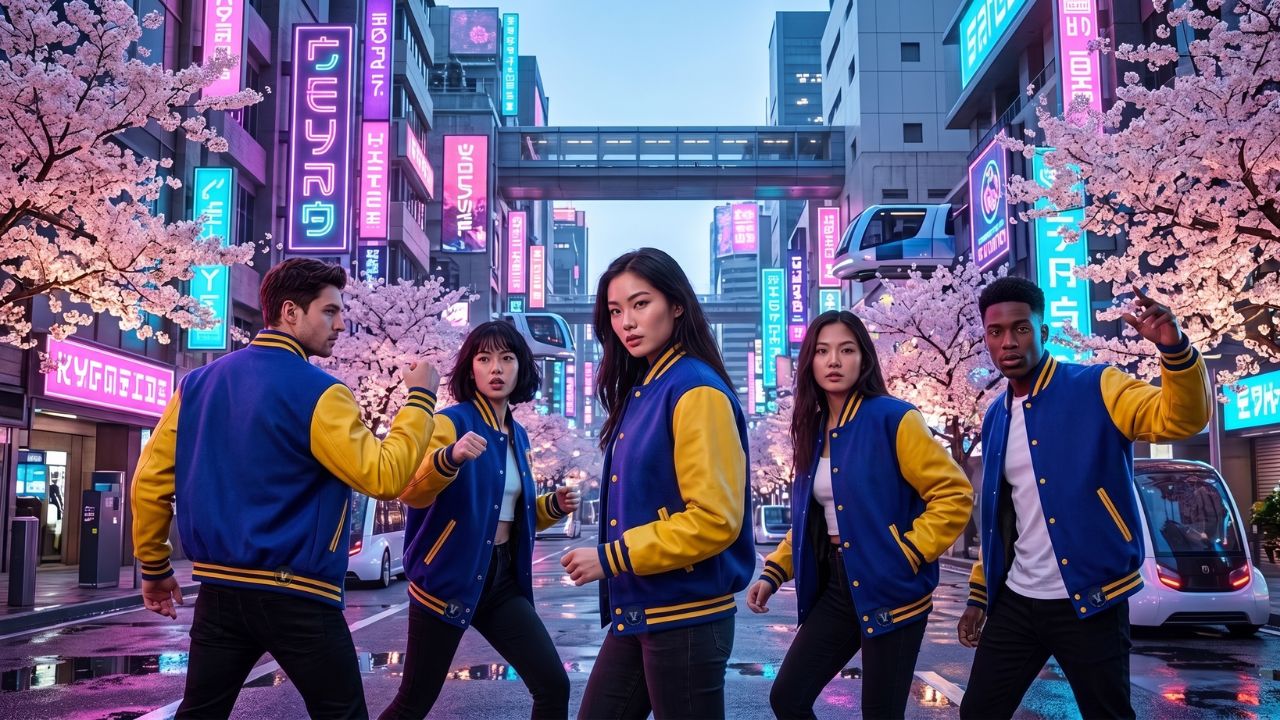 Varsity Jackets for Cosplay Anime Characters