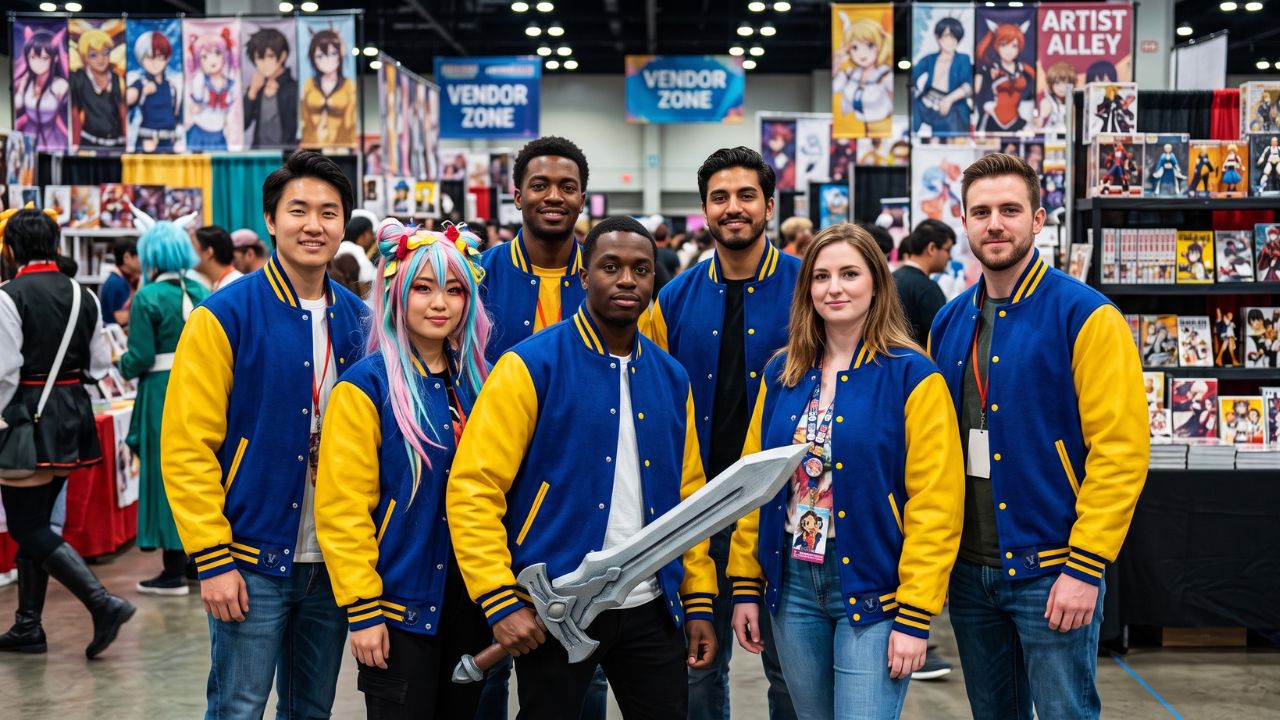Varsity Jackets for Cosplay Anime Characters