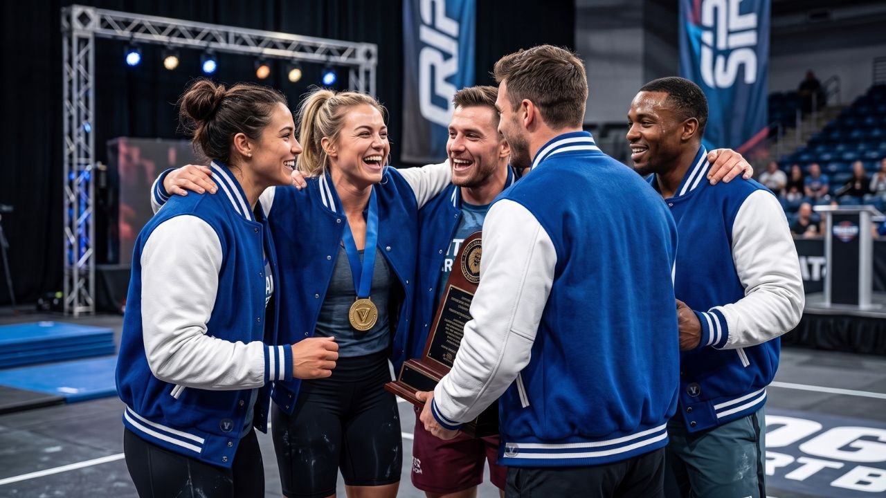 Varsity Jackets for Crossfit Team Events