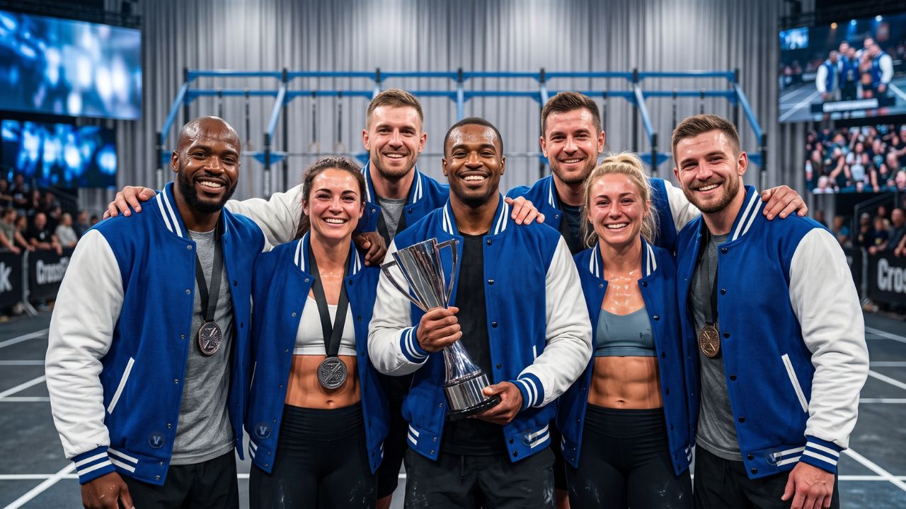 Varsity Jackets for Crossfit Team Events