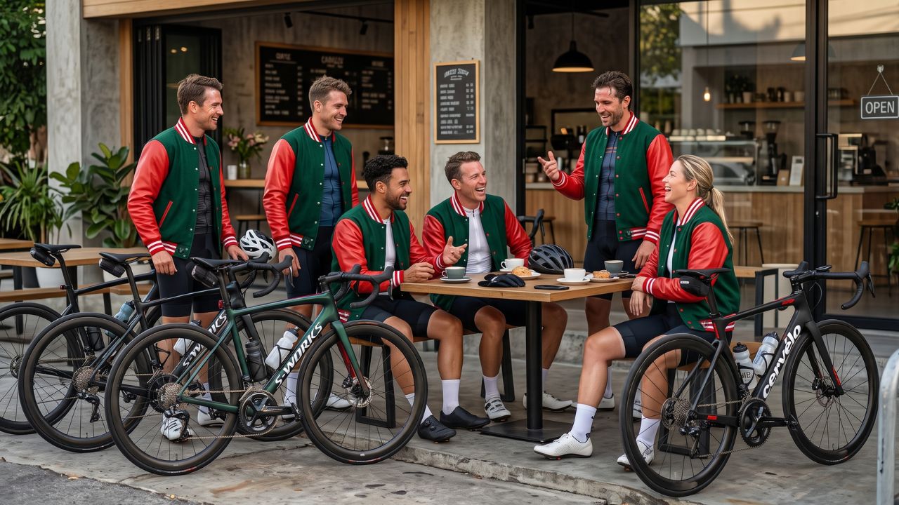 Varsity Jackets for Cycling Club Outfits fi