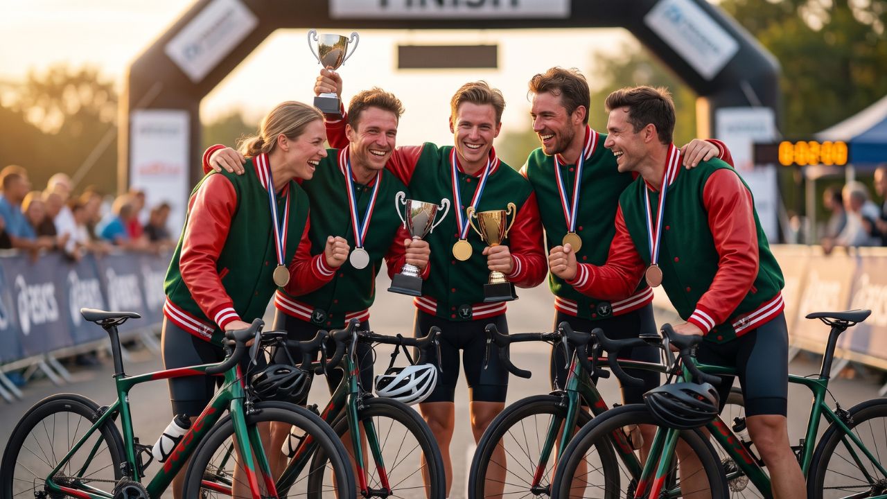 Varsity Jackets for Cycling Club Outfits fi