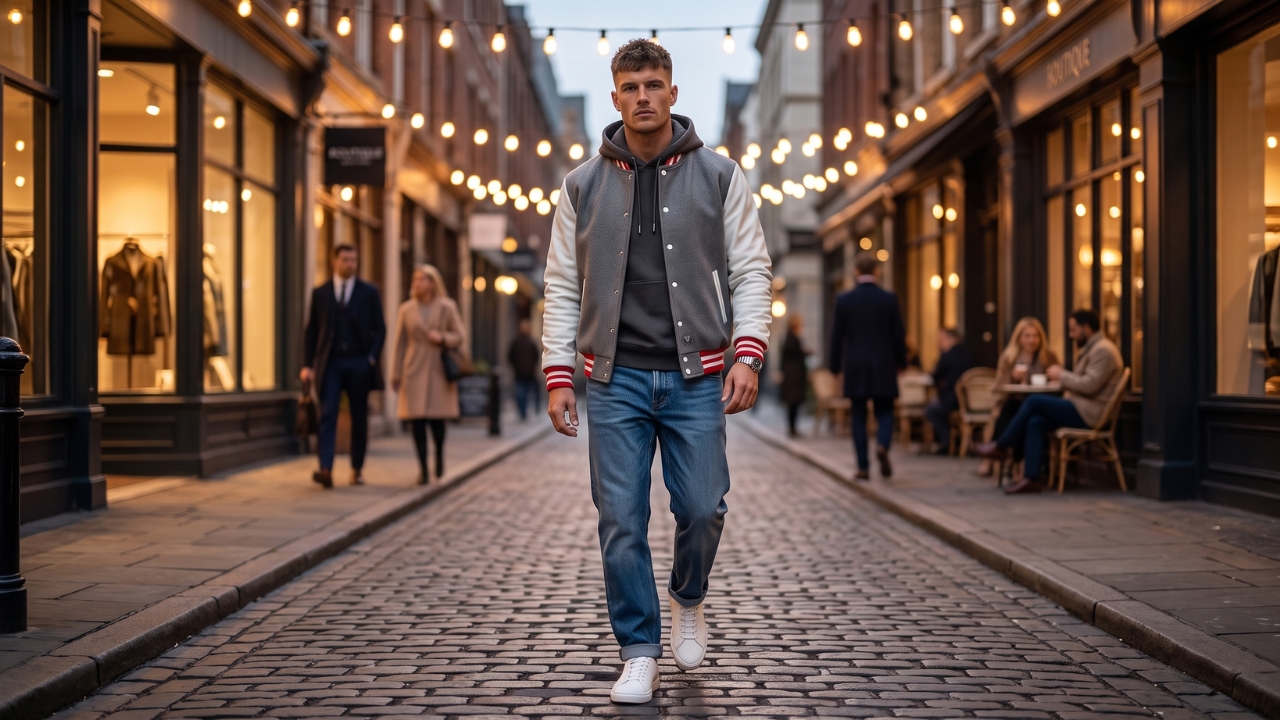 Varsity Jackets for Evening Walks Style