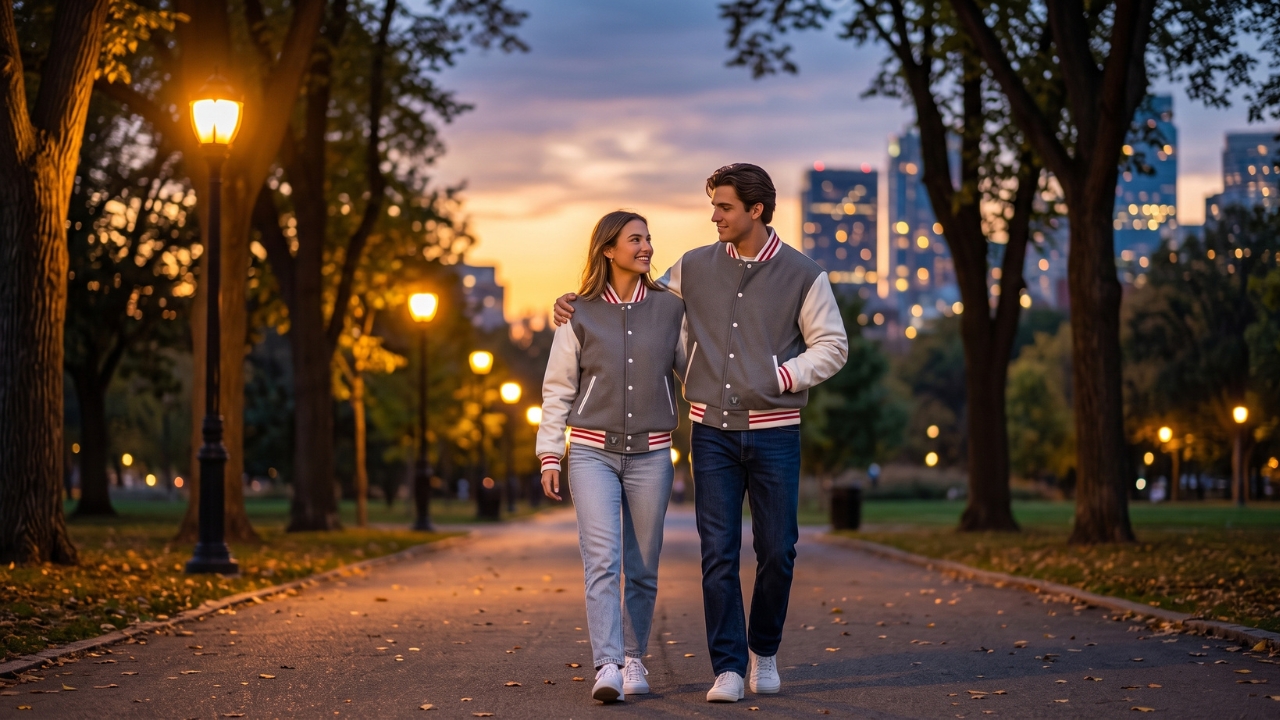 Varsity Jackets for Evening Walks Style