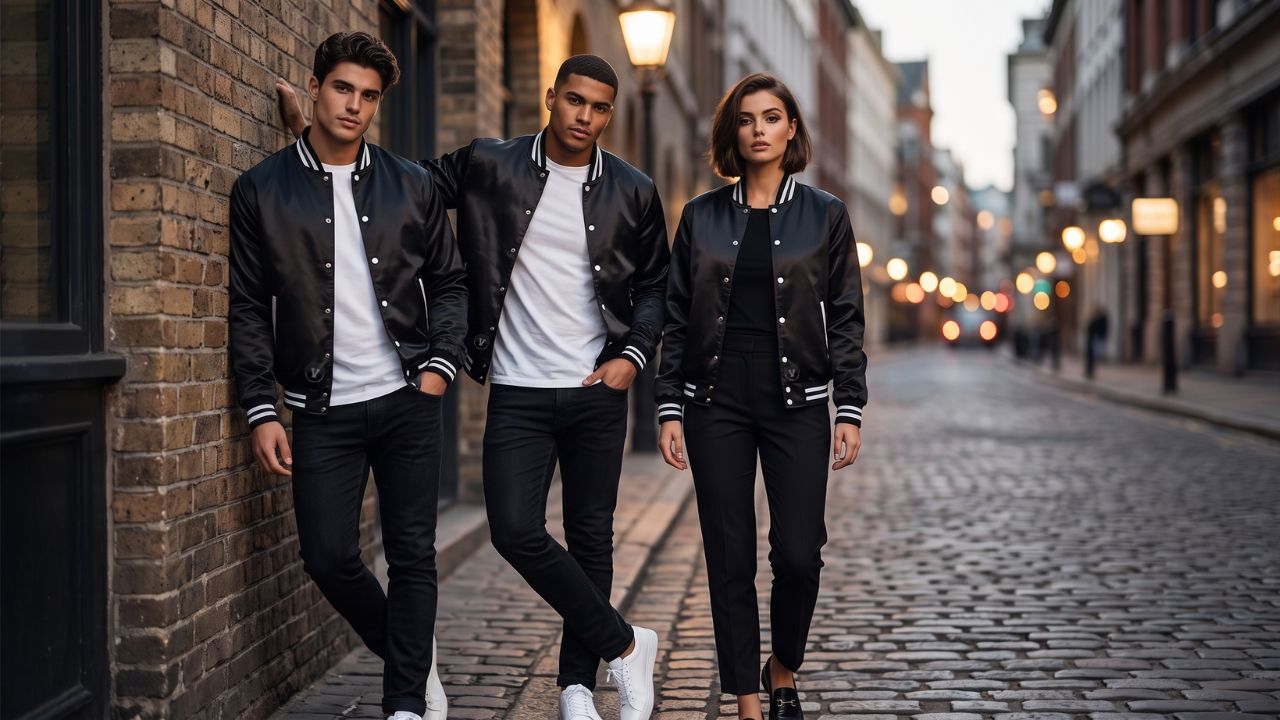 Varsity Jackets for Fashion Photography Sets