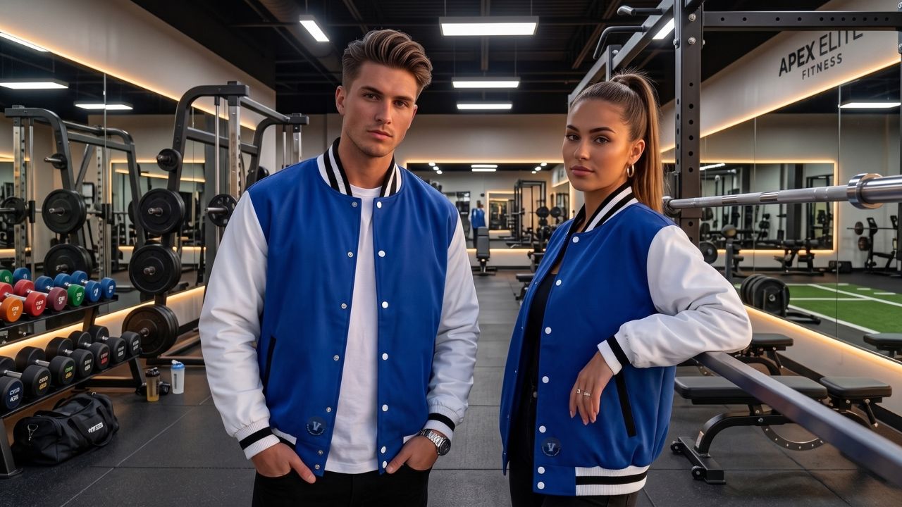 Varsity Jackets for Fitness Club Branding