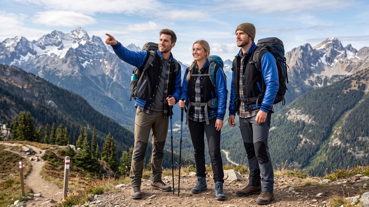 Varsity Jackets for Hiking Style Enthusiasts
