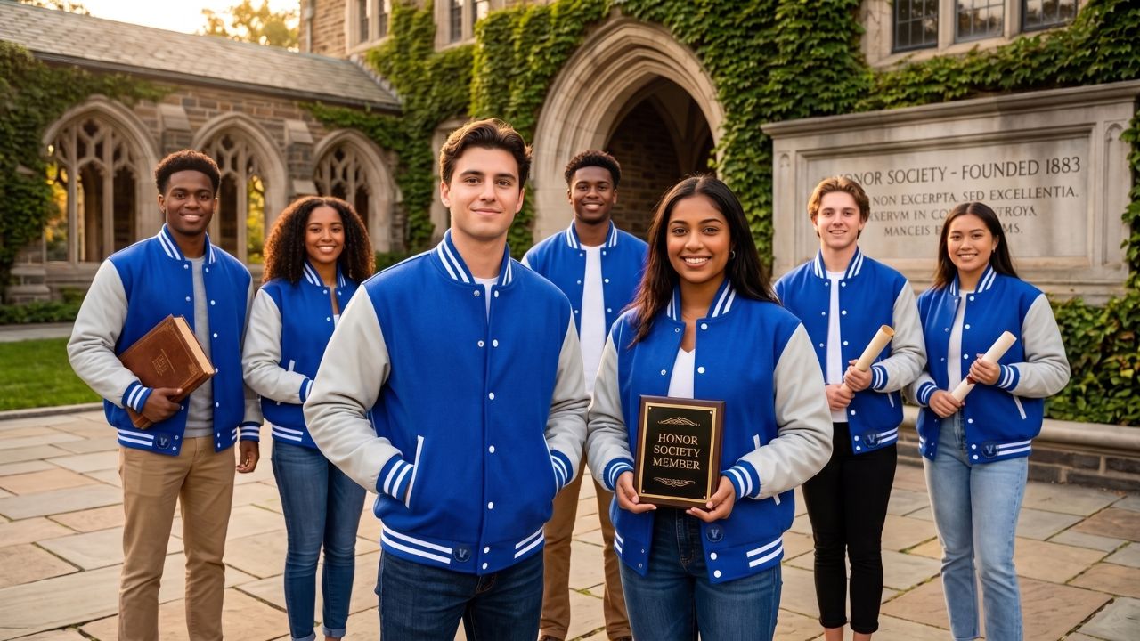 Design Varsity Jackets Varsity Jackets for Honor Society Students