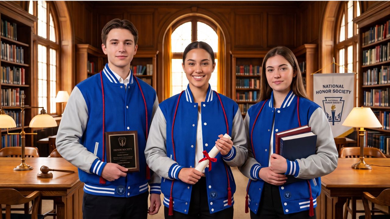 Design Varsity Jackets Varsity Jackets for Honor Society Students