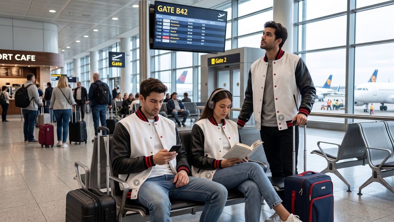 Varsity Jackets for Long Flights Comfort Wear