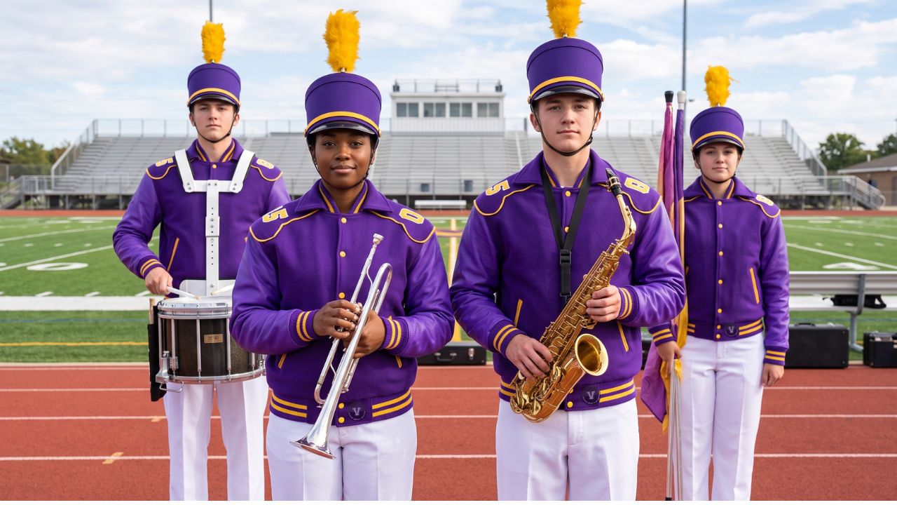 Varsity Jackets for Marching Band Uniforms