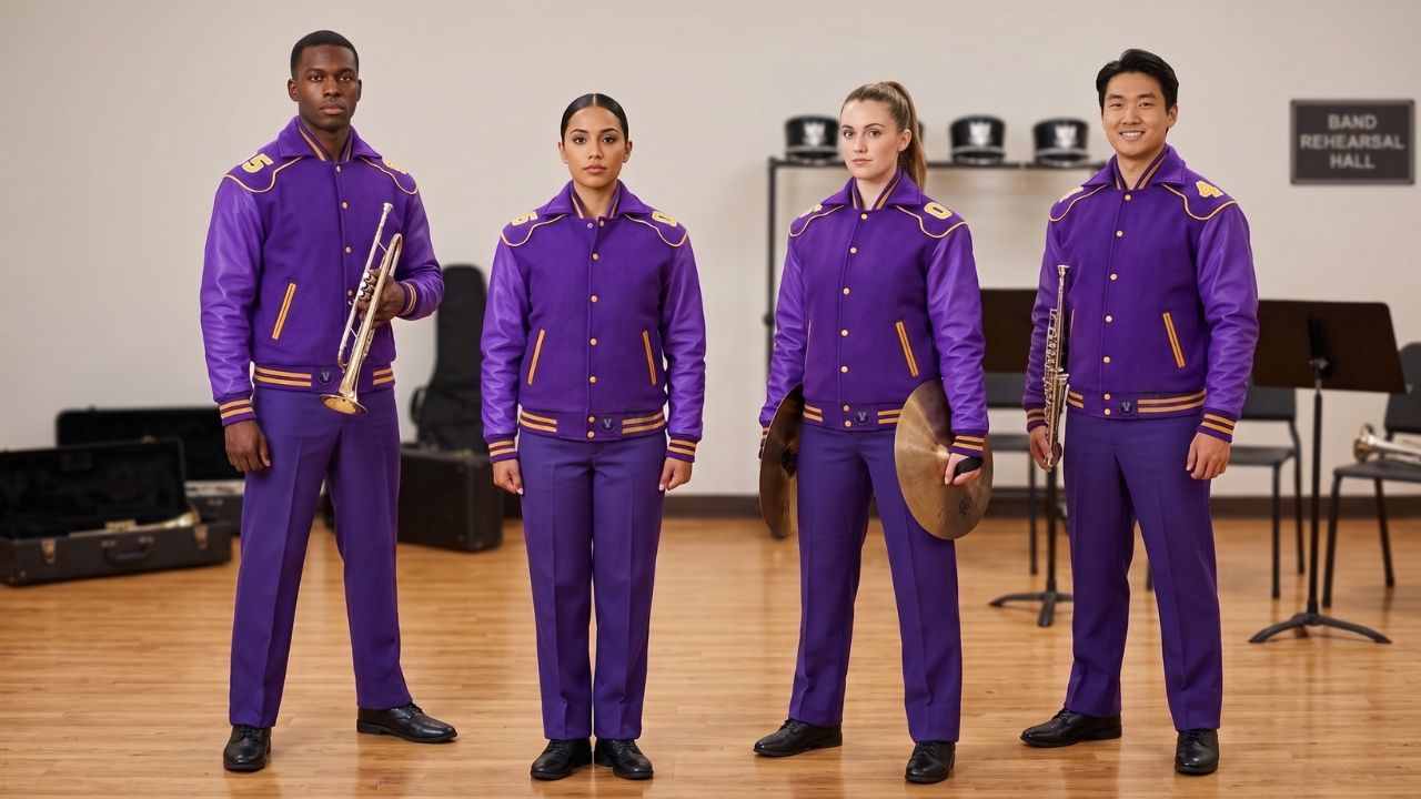 Varsity Jackets for Marching Band Uniforms