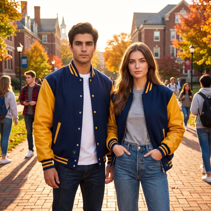 Varsity Jackets for Morning Coffee Runs