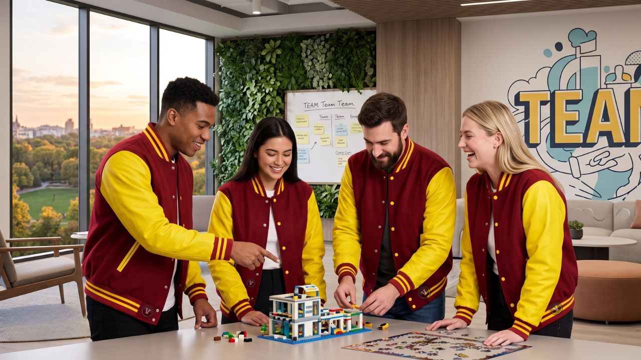 Varsity Jackets for Office Team-Building Events