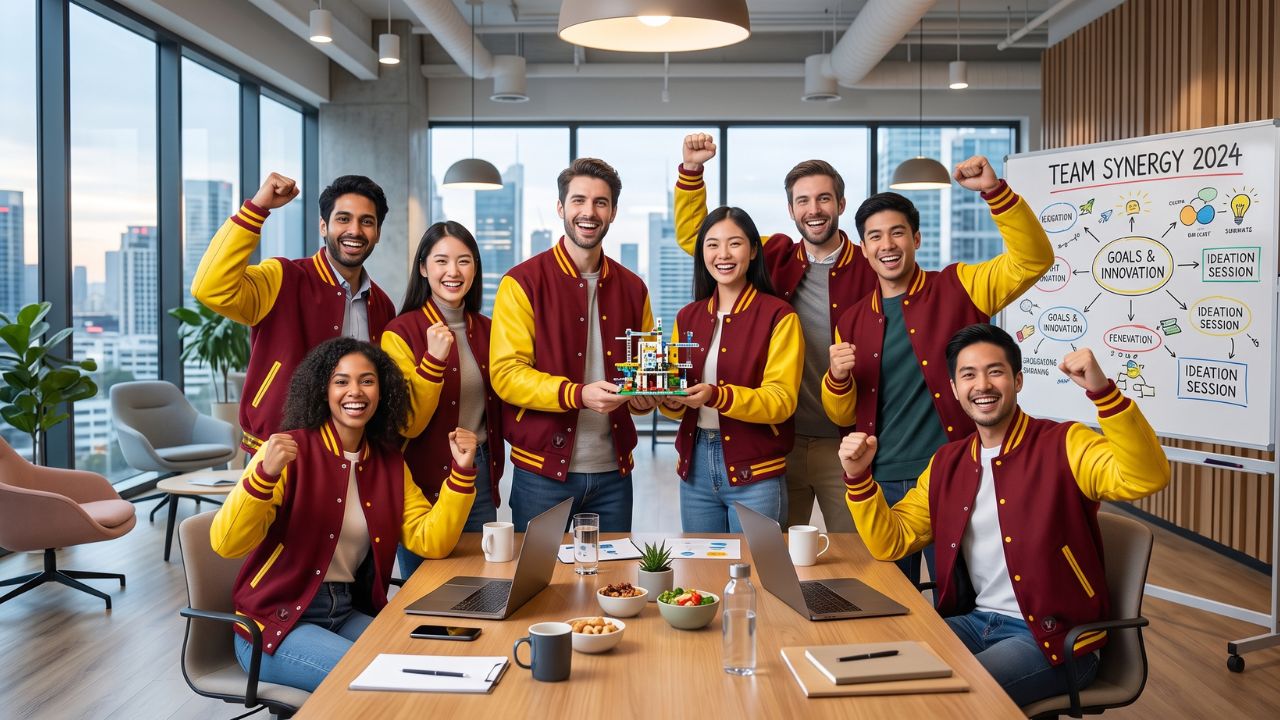 Varsity Jackets for Office Team-Building Events