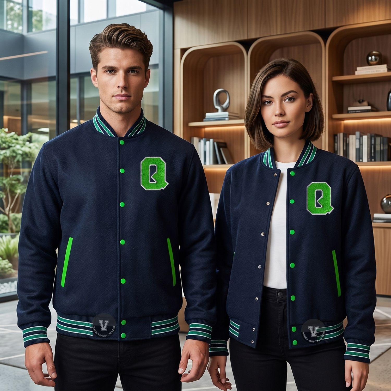Varsity Jackets for Photo Shoots Retro Vibes