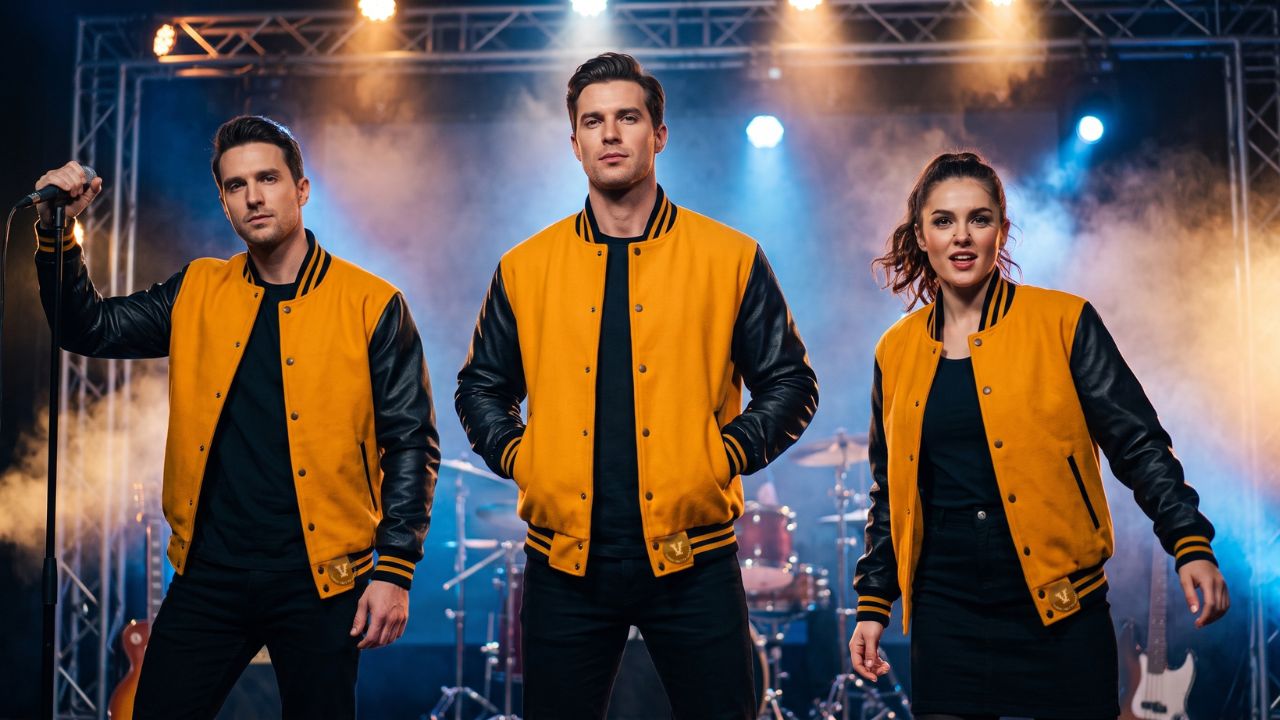 Design Varsity Jackets Varsity Jackets for Stage Performers Outfits