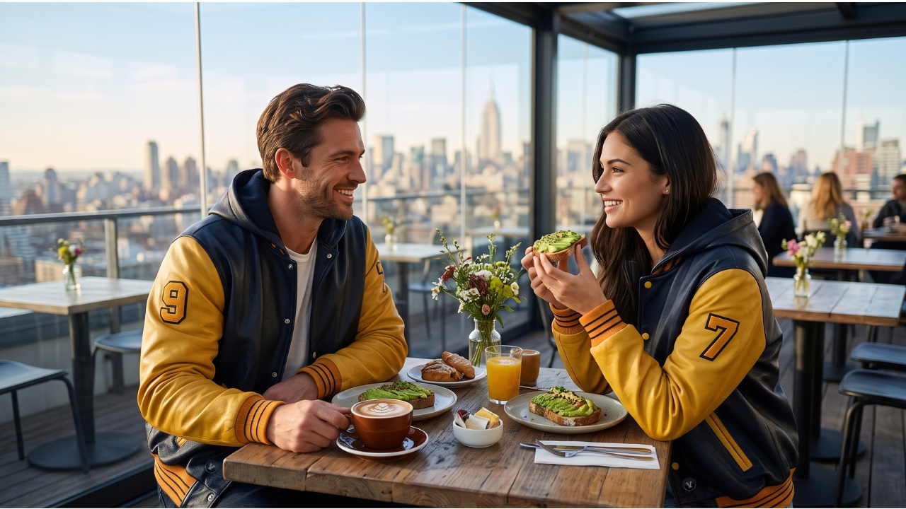Varsity Jackets for Weekend Brunch Fashion