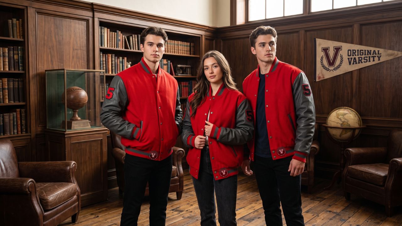 Varsity Jackets for YouTube Styling Tutorials