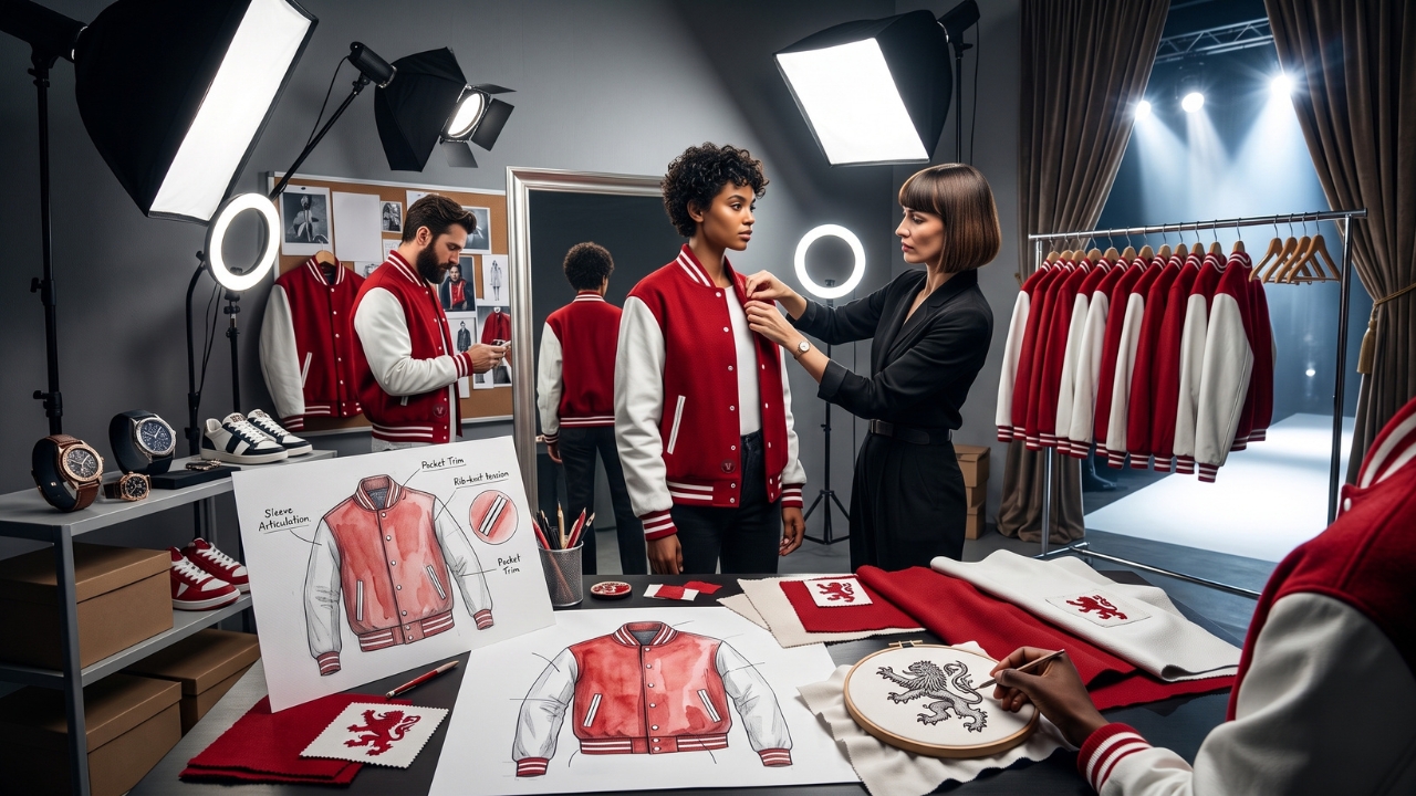 Varsity Jackets in Experimental Fashion Shows