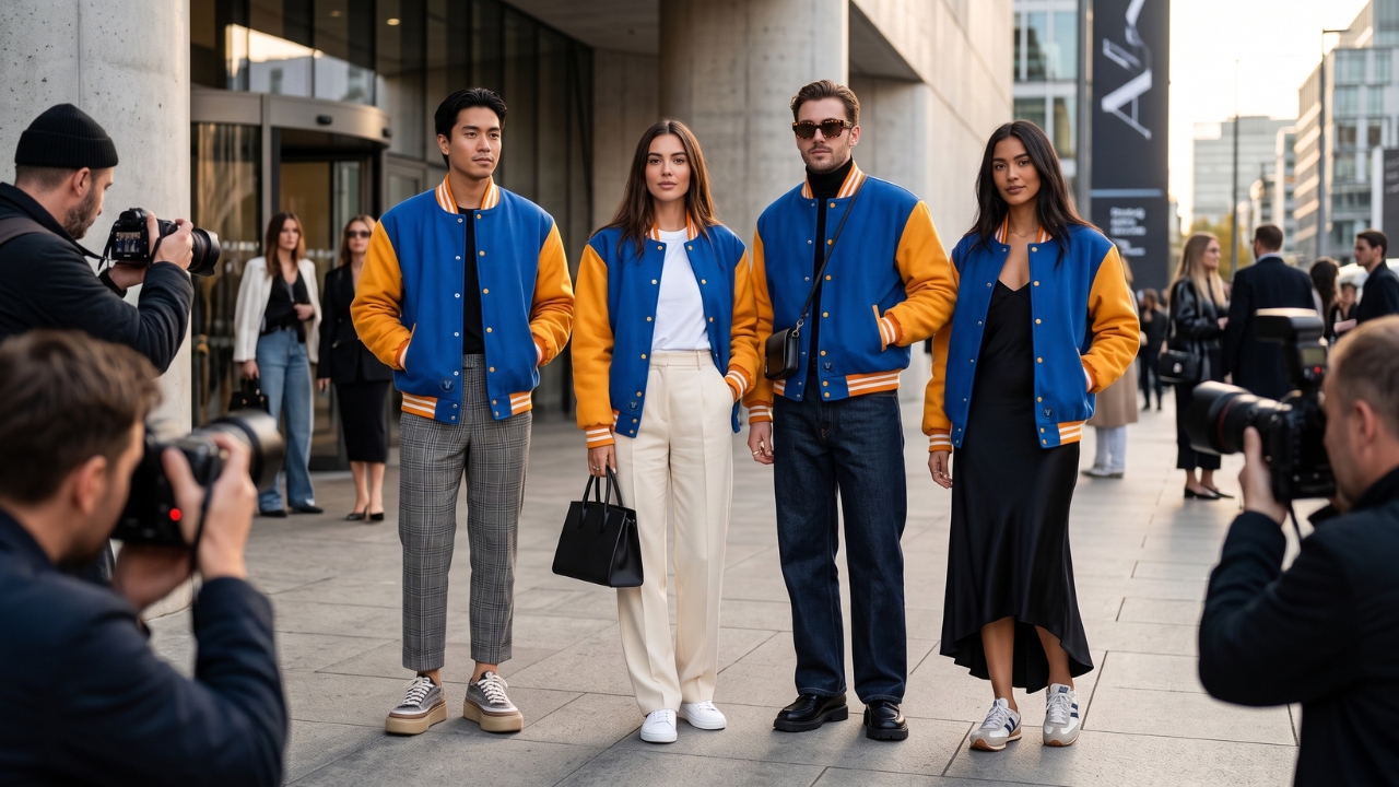 Varsity Jackets in Upcoming Fashion Weeks
