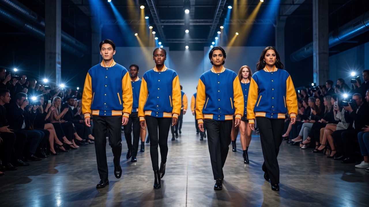 Varsity Jackets in Upcoming Fashion Weeks