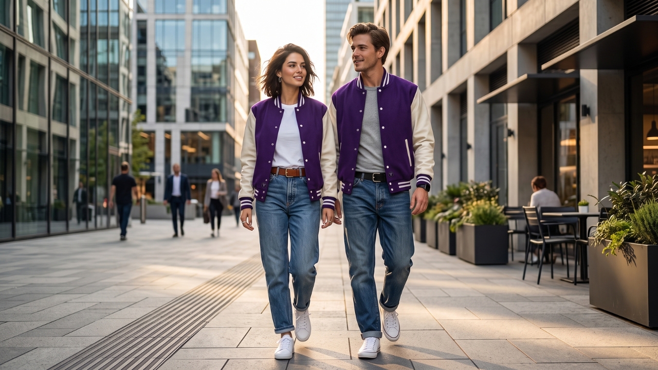 Varsity Jackets with Belts Styling Tips