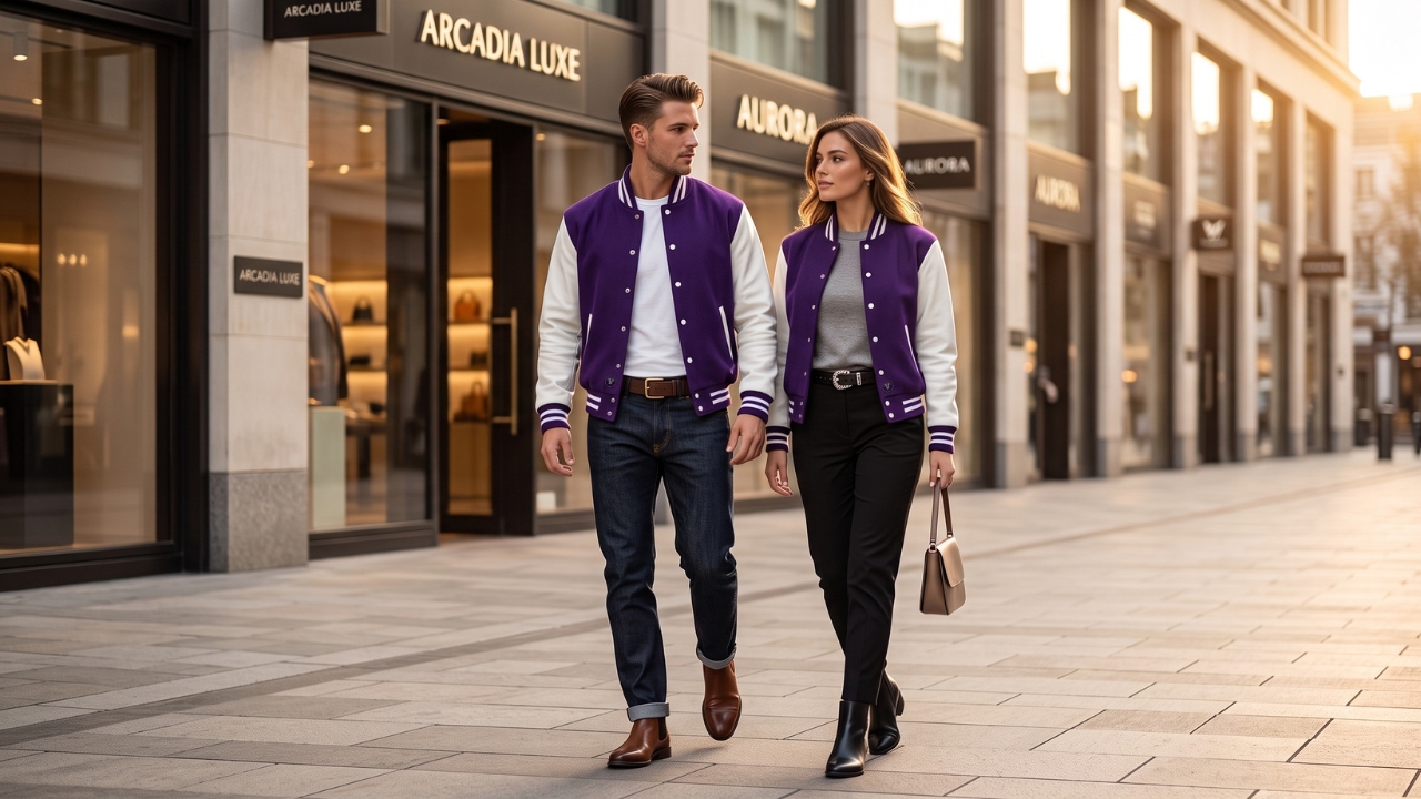 Varsity Jackets with Belts Styling Tips