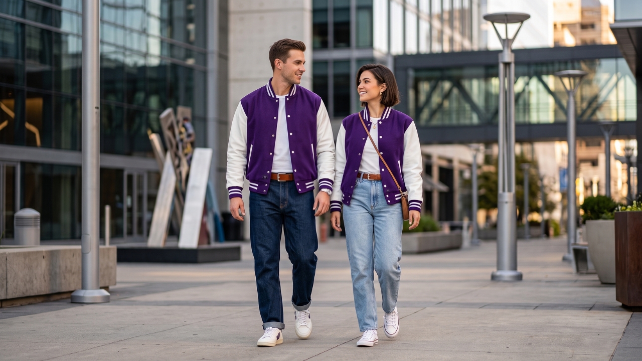 Varsity Jackets with Belts Styling Tips