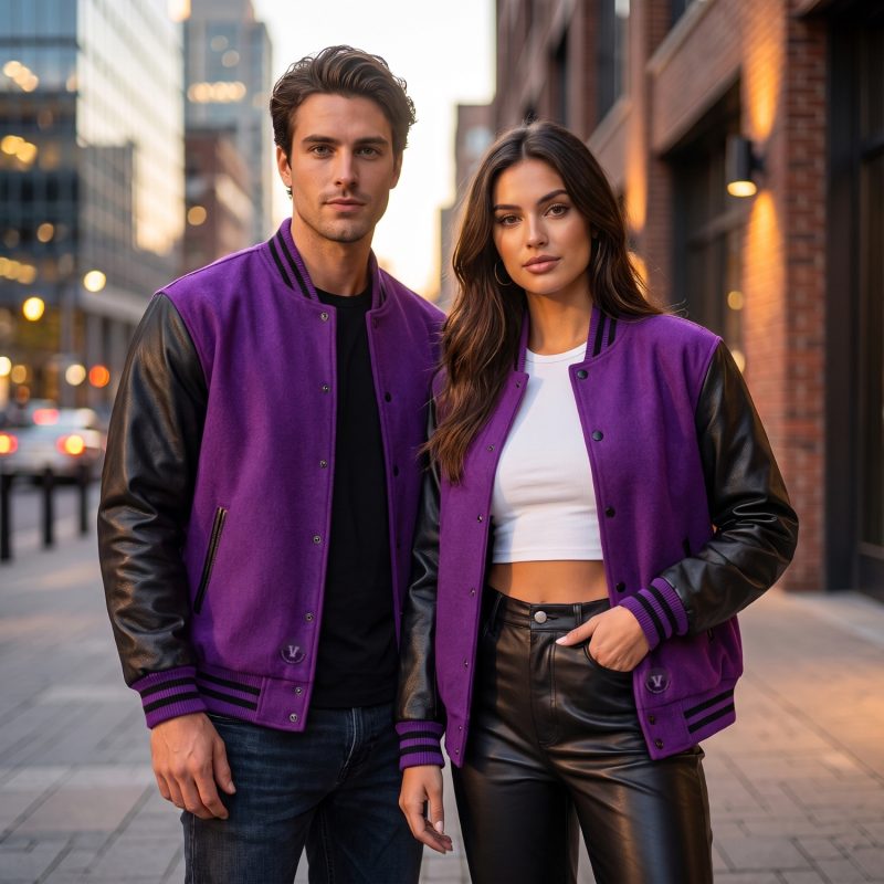 Varsity Jackets with Converse Retro Look