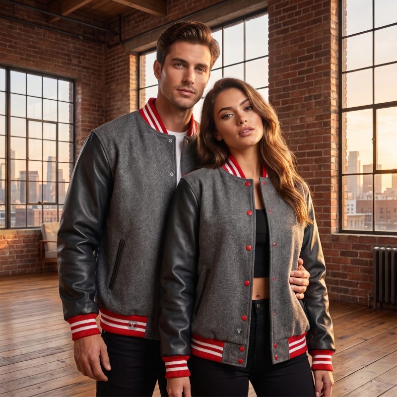 Varsity Jackets with Graffiti-Inspired Art