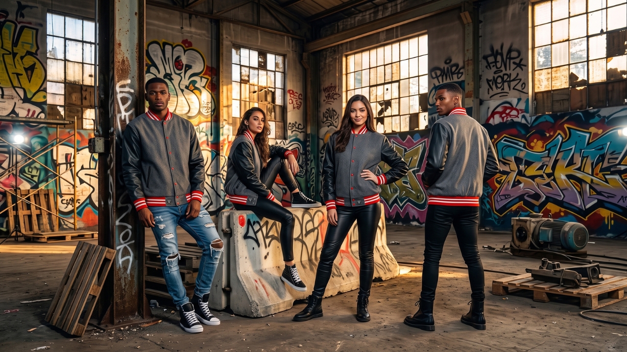 Design Varsity Jackets Varsity Jackets with Graffiti-Inspired Art