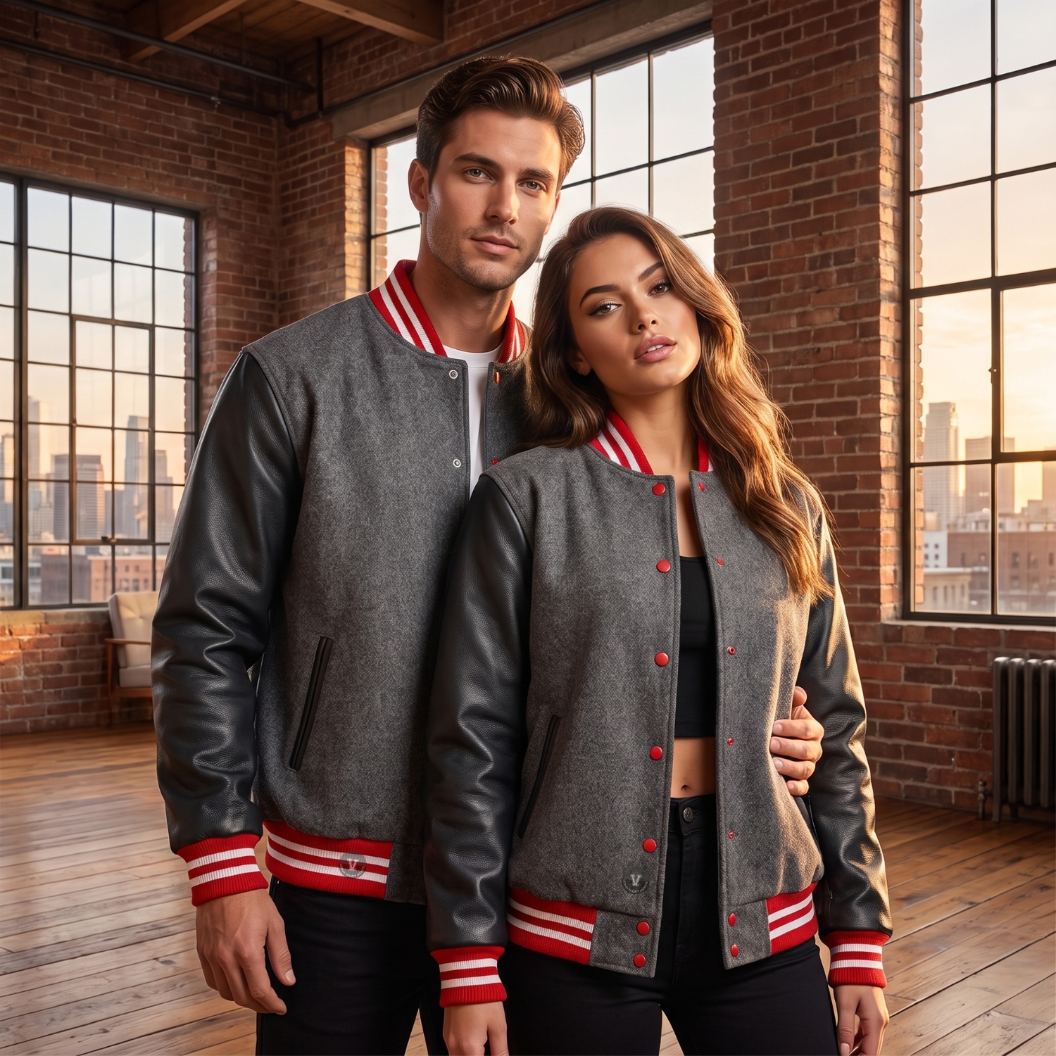 Varsity Jackets with Graffiti-Inspired Art