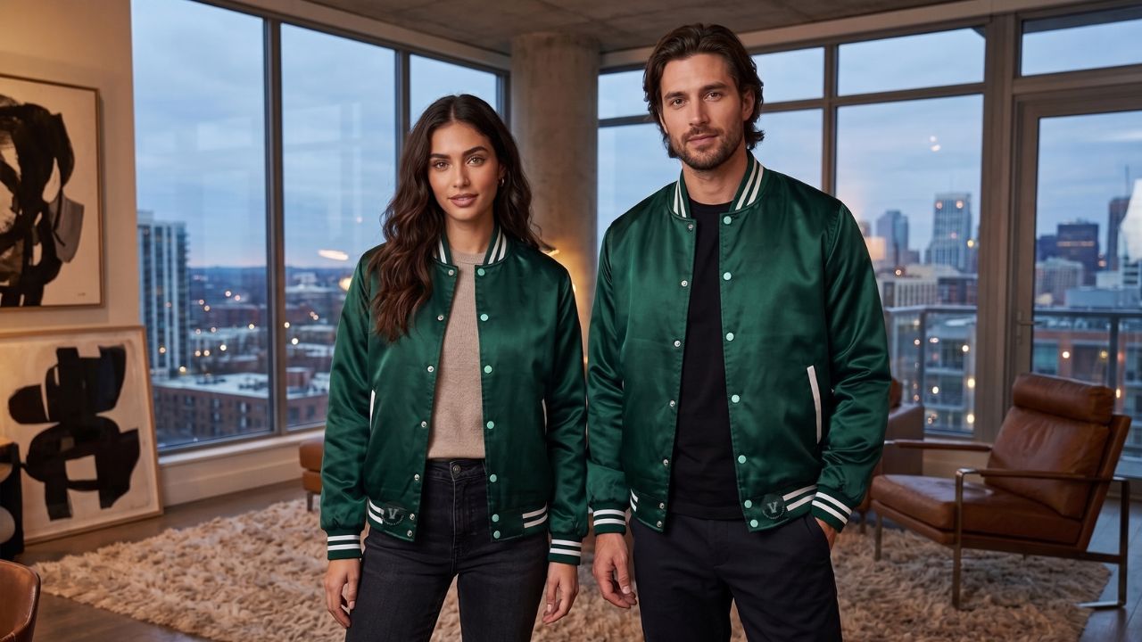 Design Varsity Jackets Varsity Jackets with Stain-Resistant Fabric