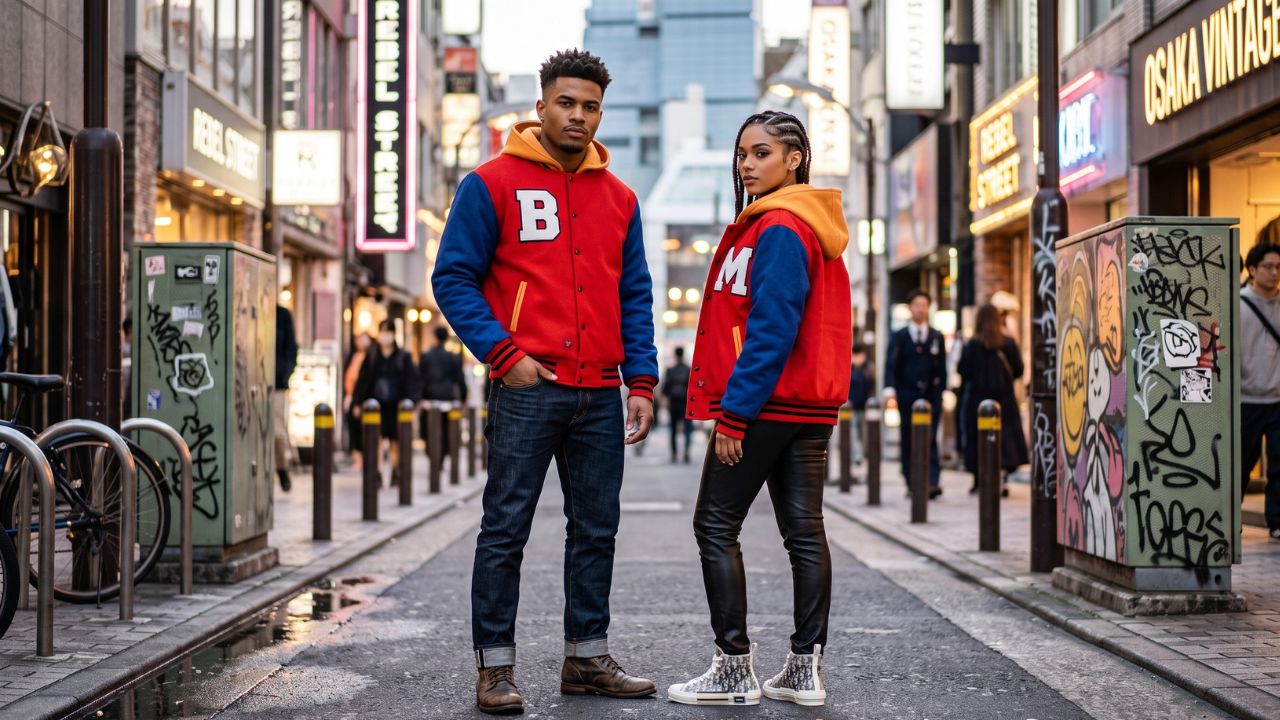 Design Varsity Jackets Varsity Jackets with Streetwear Outfits